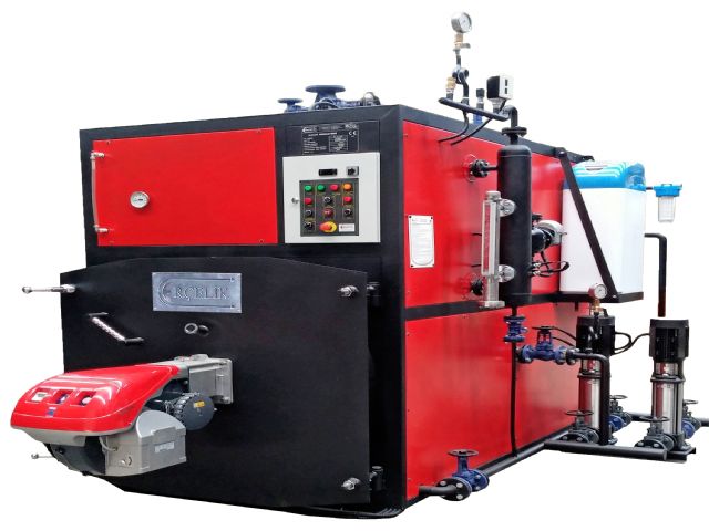 Liquid-Gas Fired Steam Generator